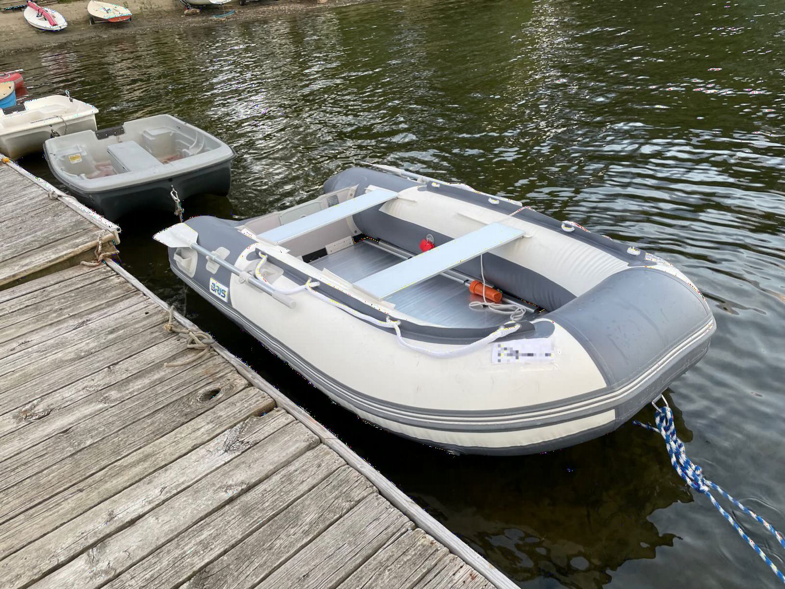 BRIS 9.8 ft Inflatable Boat Inflatable Dinghy Boat Yacht Tender Fishing Raft customer photo 1
