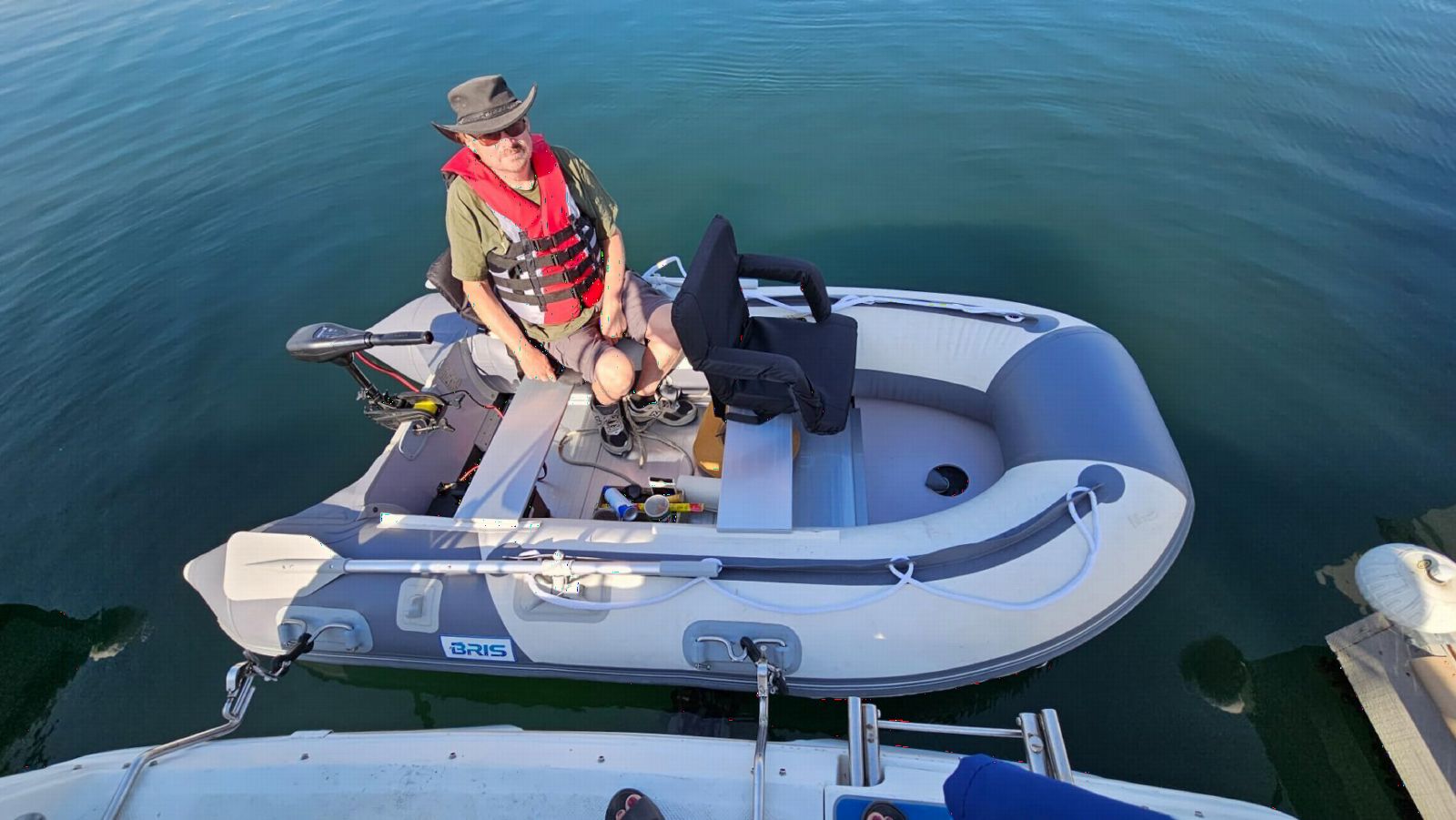 BRIS 9.8 ft Inflatable Boat Inflatable Dinghy Boat Yacht Tender Fishing Raft customer photo 2
