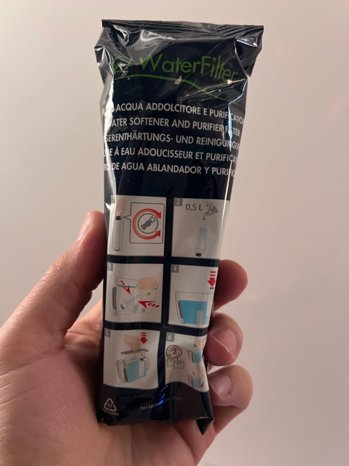 De'Longhi Replacement Water Filter for Select Espresso Machines, DLSC002 customer photo 2