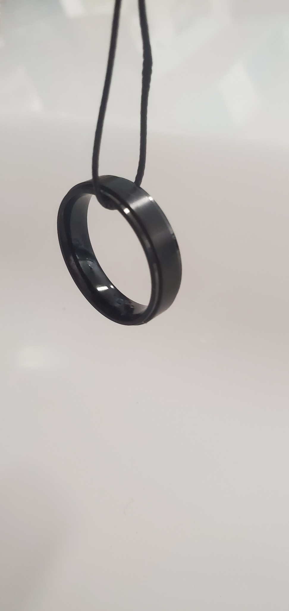TIGRADE 4mm 6mm 8mm 10mm Titanium Rings Black/Silver/Gold Wedding Band Matte Comfort Fit for Men Women Size 3-15 customer photo 1