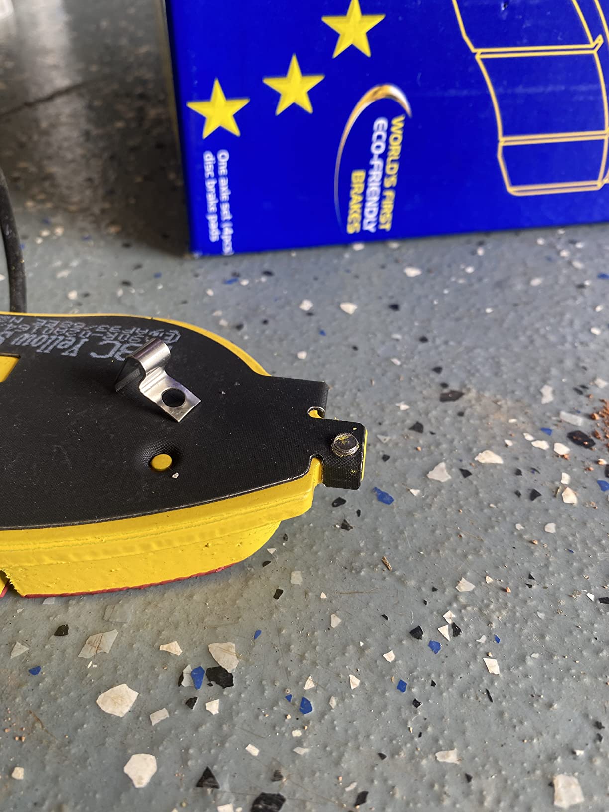EBC Brakes Yellowstuff 4000 Series Street DP42127R to Fit CUPRA,SKODA,AUDI,VOLKSWAGEN,SEAT customer photo 1