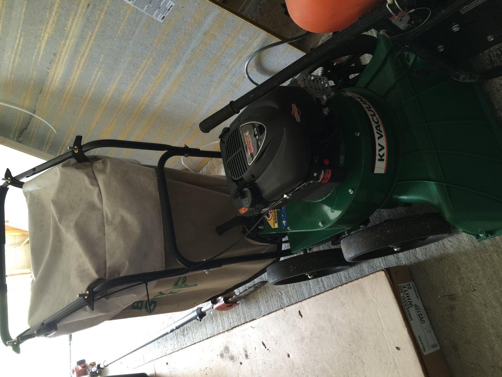 Billy Goat KV601 Lawn Vacuum, 190 cc Briggs, 40 Gallon Capacity customer photo 2