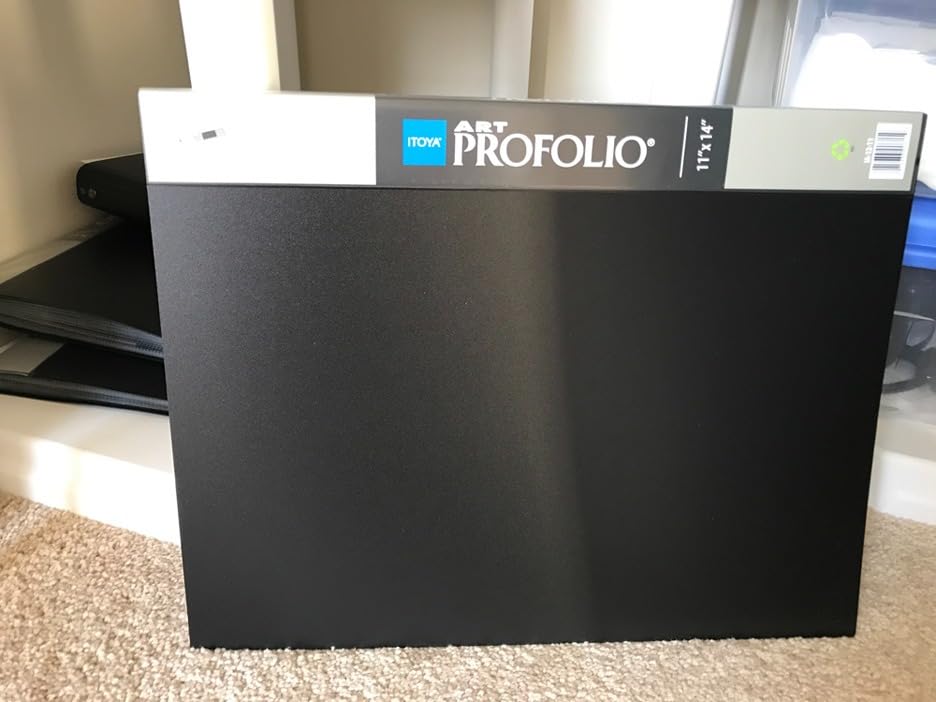 Itoya Profolio Series 11 X 14 Inch Art Presentation Portfolio with 24 archival safe pockets and 48 views for 11x14 inch photos and documents customer photo 2