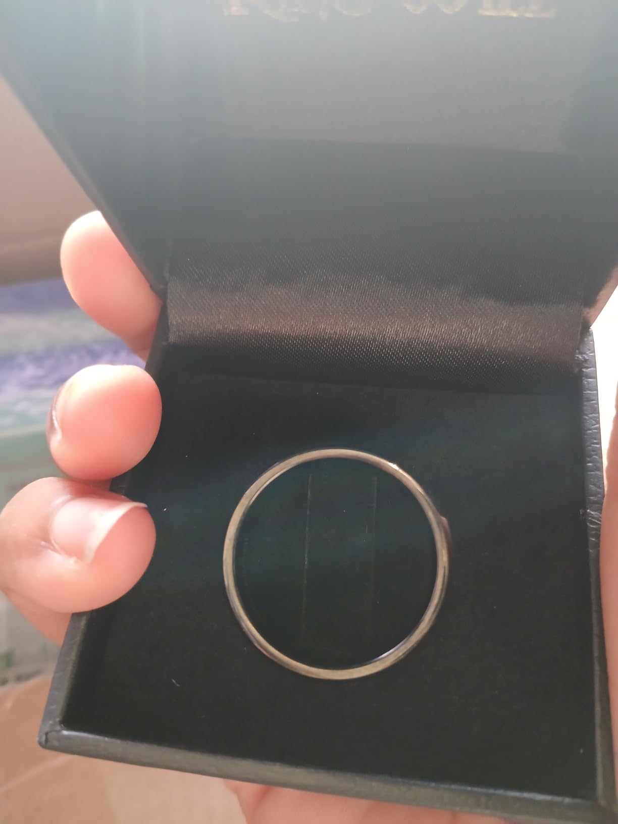 King Will Tungsten Carbide Wedding Band for Men Size 4-16 customer photo 2