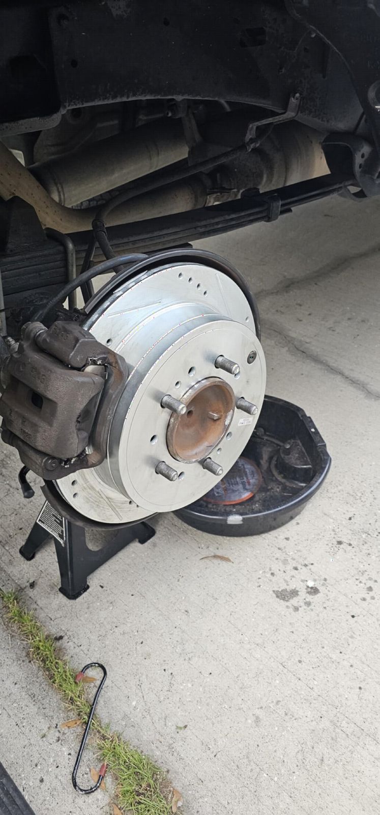 PowerStop Z36 Truck & Tow Brake Pad & Rotor Kit Front & Rear K2813-36 | Toyota Tundra, Toyota Sequoia, Land Cruiser Carbon Fiber Ceramic Brake Pads + Drilled & Slotted Rotors customer photo 2