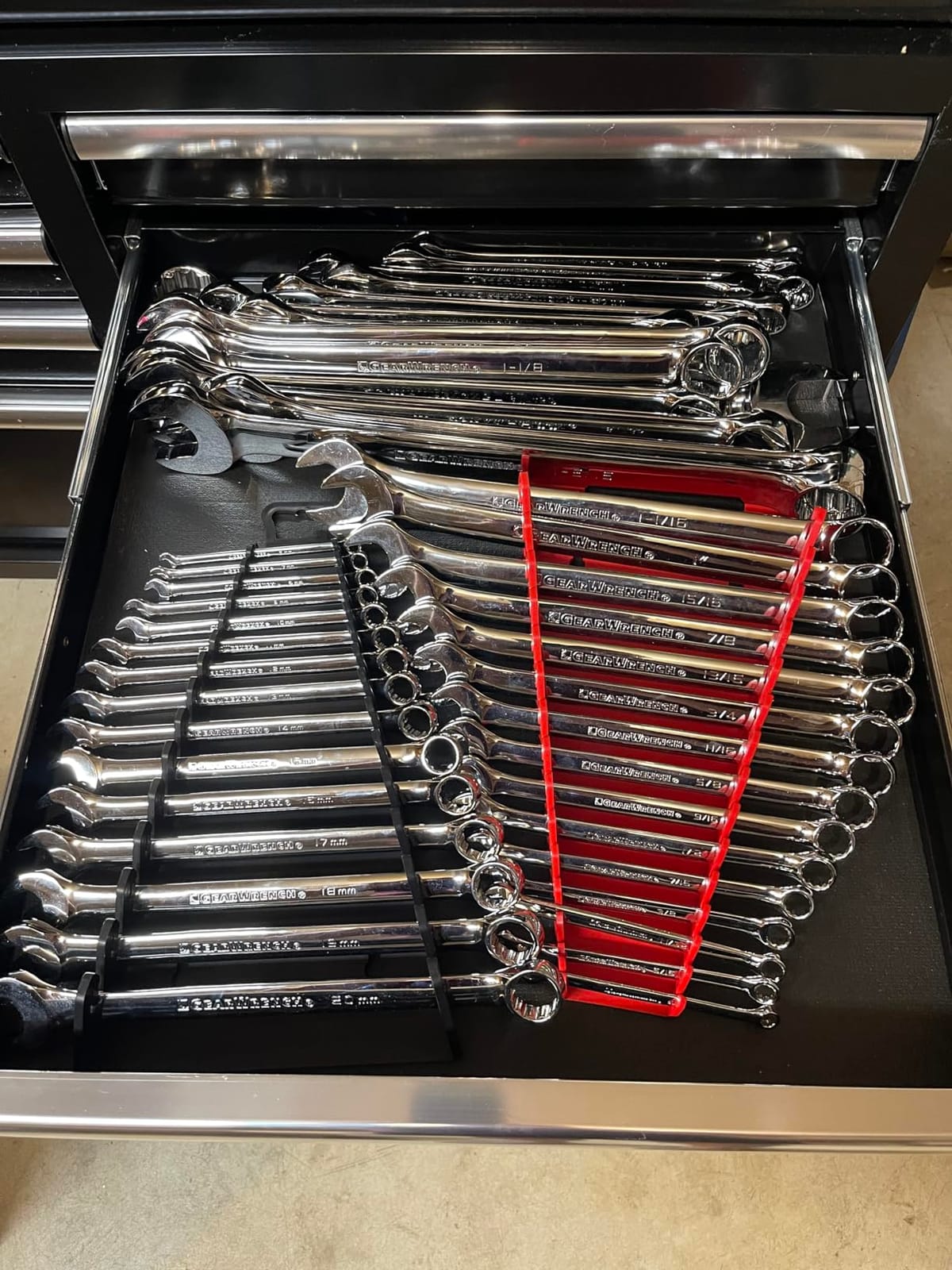 GEARWRENCH 44 Pc. Master Combination Wrench Set, Metric/SAE - 81919 customer photo 1