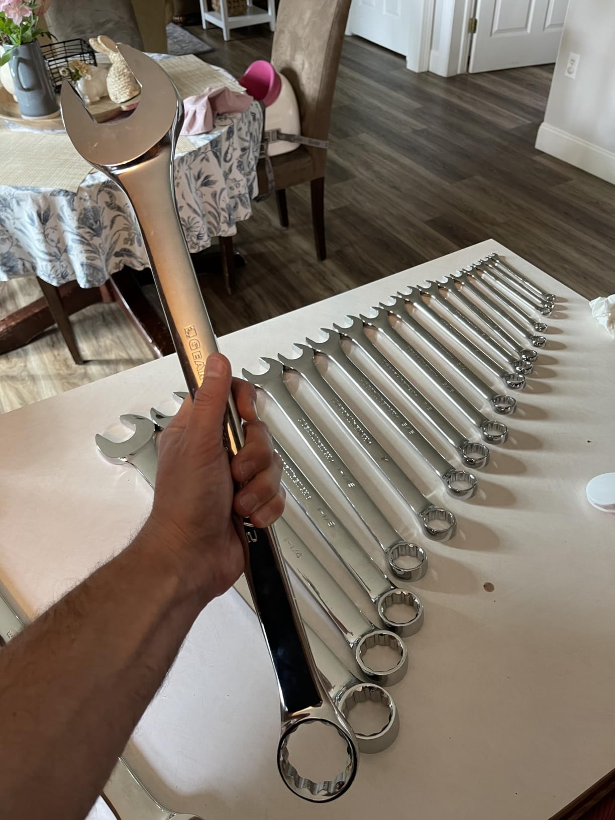 GEARWRENCH 44 Pc. Master Combination Wrench Set, Metric/SAE - 81919 customer photo 2