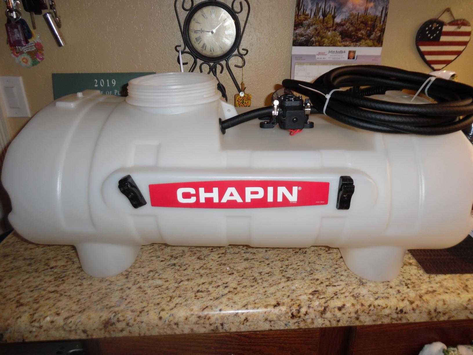 Chapin 97200E Made in the USA 15 Gallon ATV/UTV 12 Volt Mounted Spot Sprayer customer photo 2