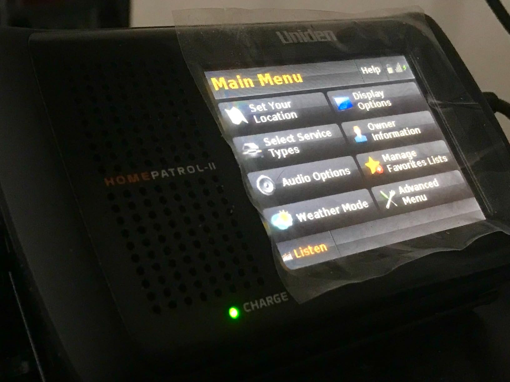 Uniden HomePatrol-2 Color Touchscreen Simple Programing Digital Scanner, TrunkTracker V customer photo 2