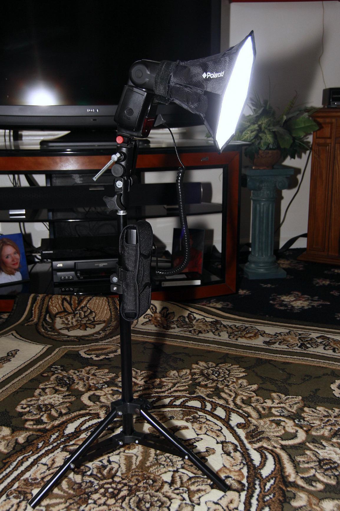 Mini Set of Two Aluminum Photography Back Light Stands with 32