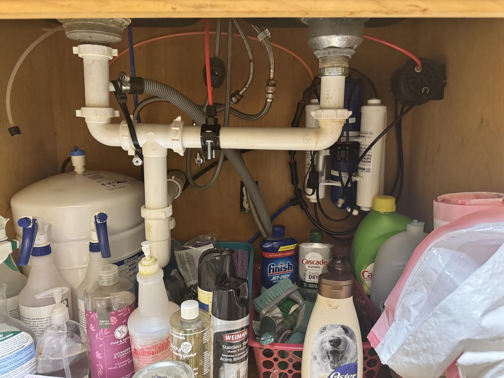 Home Master TMHP HydroPerfection Reverse Osmosis System, 9-stages, Patented 2-pass Alkaline Remineralization, Fast 4.5 Sec Fill Rate, 1:1 Waste Ratio, UV Sterilizer 99.9% EPA 97952AZ1, Iron Prefilter customer photo 2