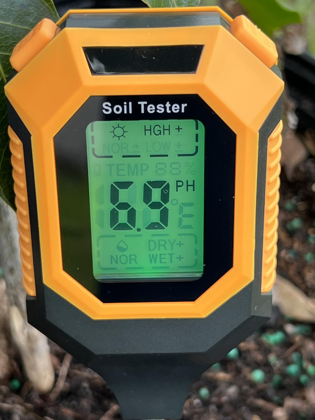 Soil PH Meter, Soil Moisture Sensor Meter, Soil PH Tester Gardening Tool Kits for Plant, Tree, Soil Tester for Moisture Great for Garden, Lawn, Farm, Indoor & Outdoor Use 295mm Long customer photo 2
