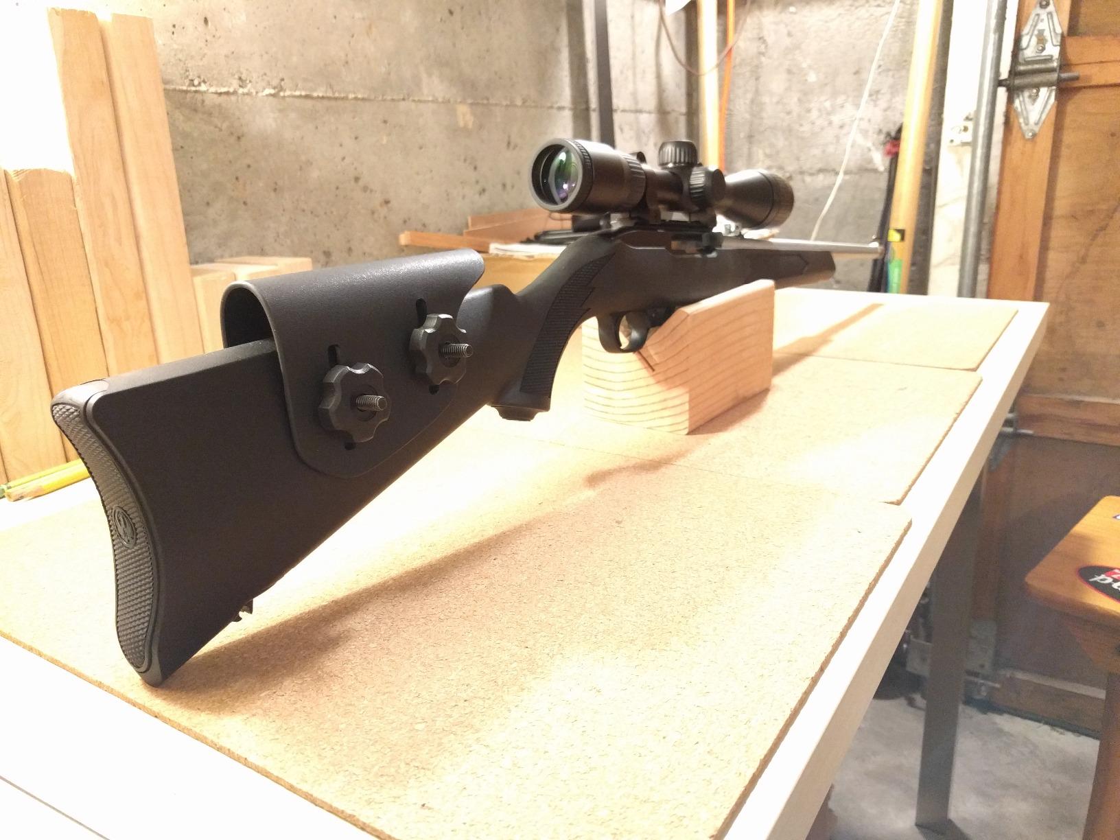 Adjustable Kydex Cheek Rest Riser .125