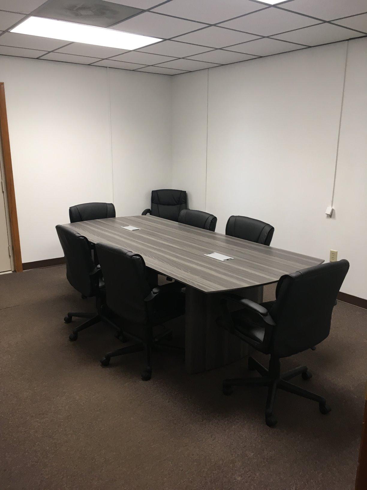 Safco Products Medina Modern Office Conference Meeting Room Table, 8', Gray Steel customer photo 1