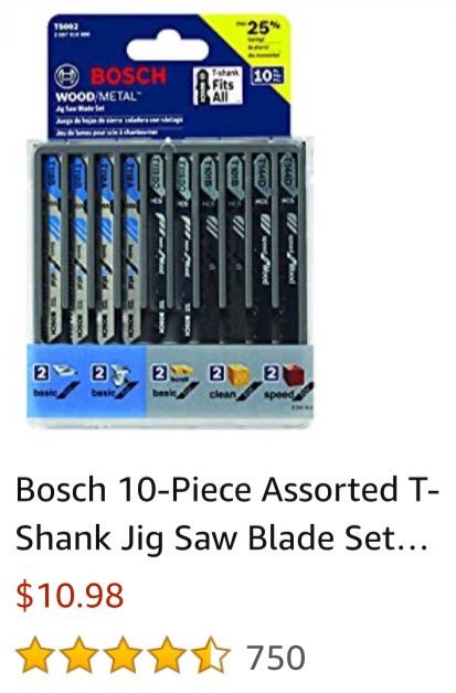 BLACK+DECKER Jig Saw, 5-Amp, 3,000 Blade Speed, 45 Degree Beveled Cuts, 3/4-Inch Orbital Blade, 4 Curve Settings, Corded (BDEJS600C) customer photo 1