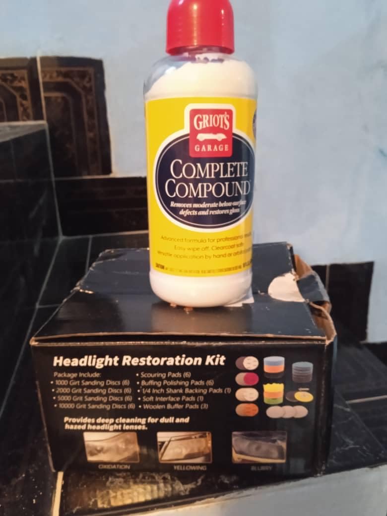 Griot's Garage Complete Compound, Car Scratch Remover for All Automotive Paint Finishes, Removes Scratches, Swirl Marks, Water Spots, Oxidation and Other Defects, 10862, 16oz customer photo 2