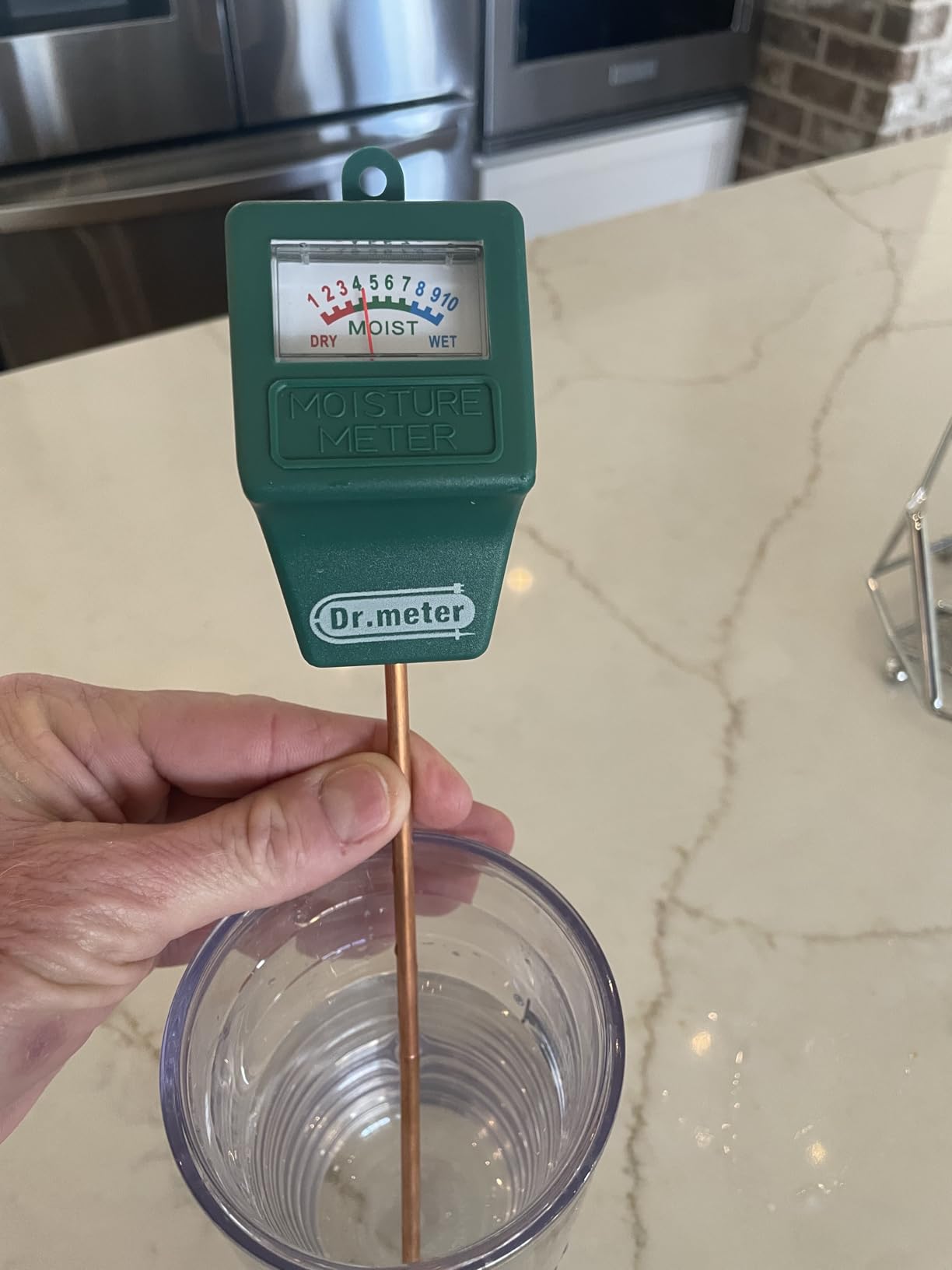 Dr.meter Soil Moisture Meter for Plants, Plant Water Gauge Test Kit | Soil Tester Hygrometer Sensor for Houseplants Garden Lawn Farm, Greenhouse, Gardening Gifts, No Battery Needed customer photo 2