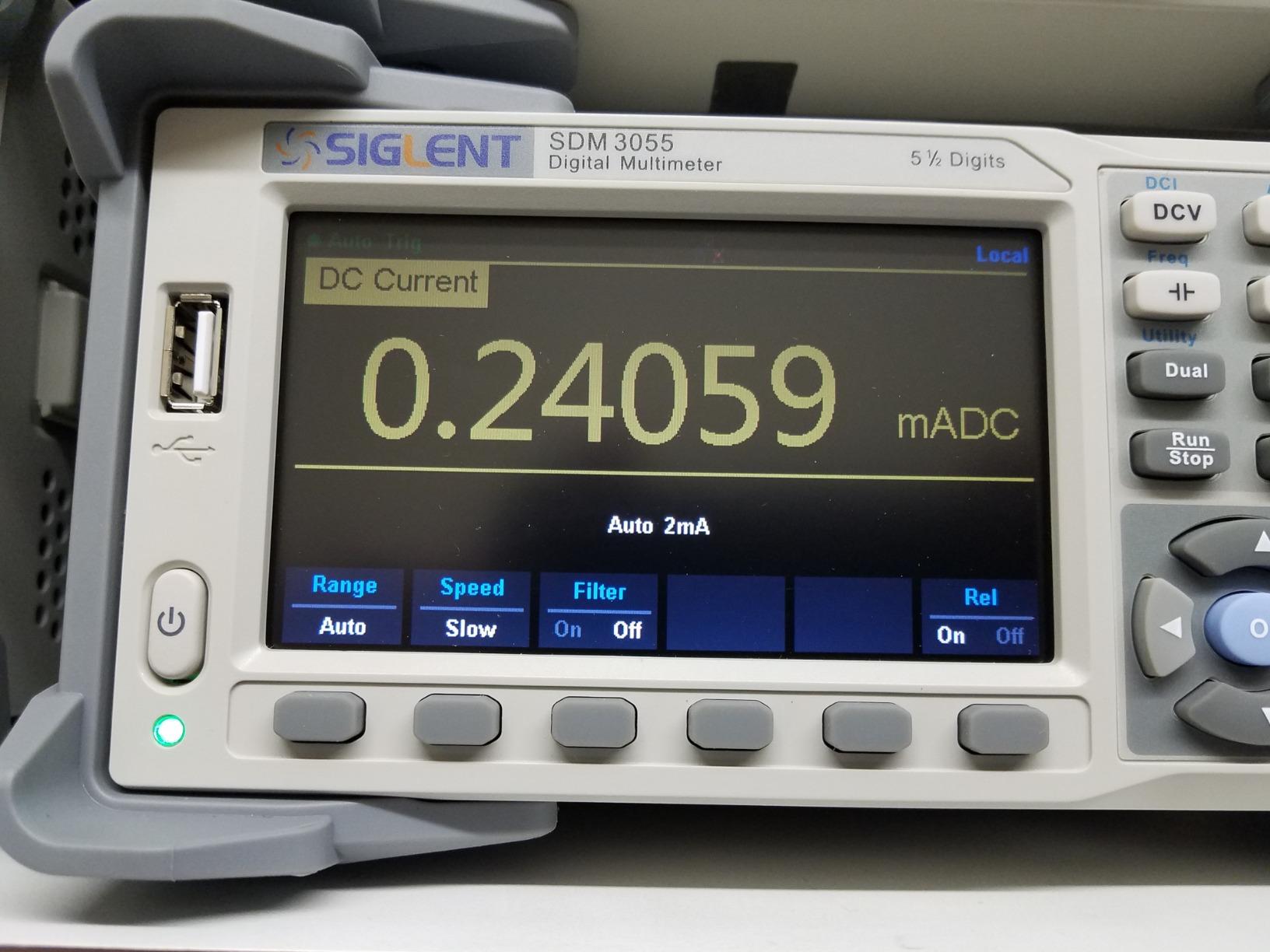 Siglent Technologies SDM3055 5.5 Digit Digital Multimeter, White/Grey customer photo 1