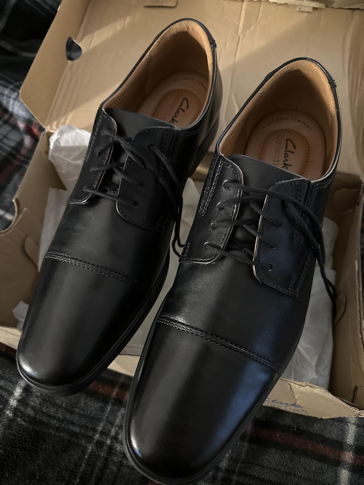 Clarks Mens Tilden Cap Toe Oxford customer photo 1