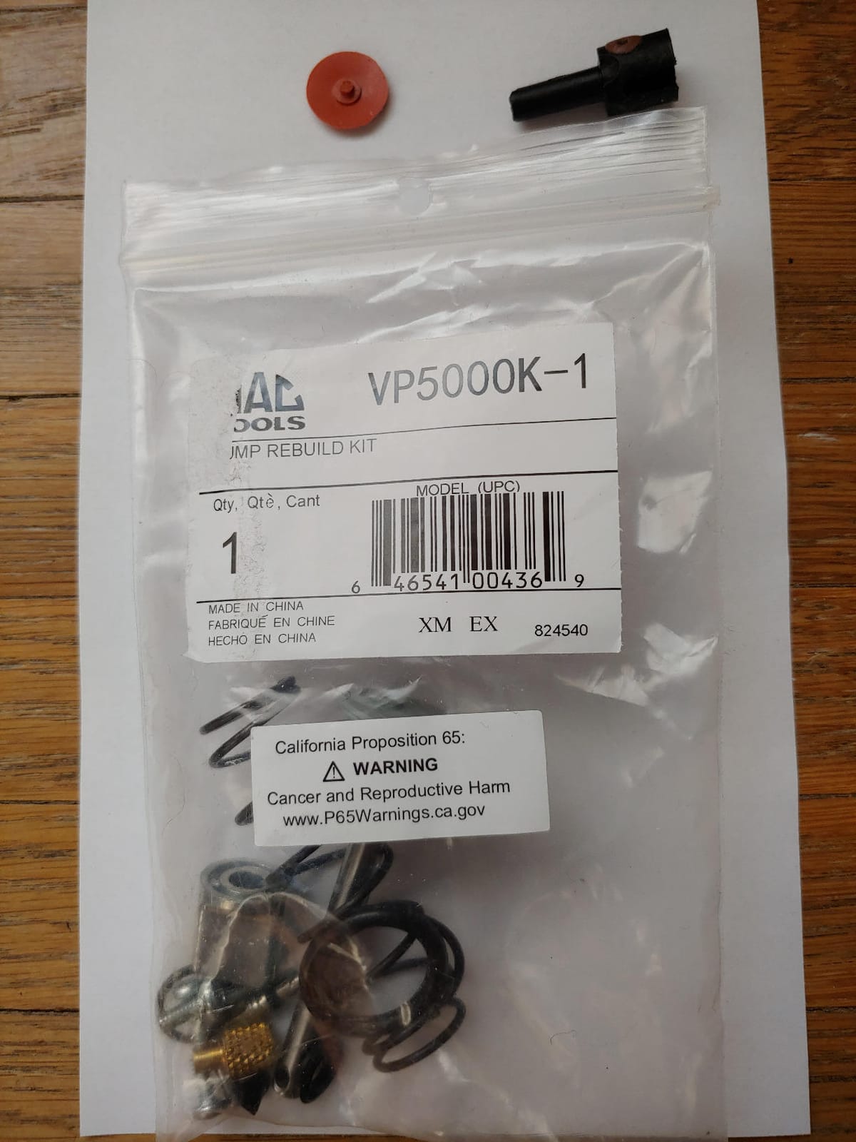 Mityvac Maintenance kit incl. Components to Perform Routine Maintenance on Pump MV8510 customer photo 2