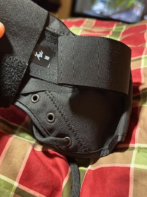 Med Spec ASO Ankle Stabilizer Lace Up Ankle Brace Sprain Support Black, MD | Ankle Brace for Sprains, Instability, Bilateral Orthopedic Support, Sports Injury Recovery, Men, Women, Teens & Kids. 264014 customer photo 2