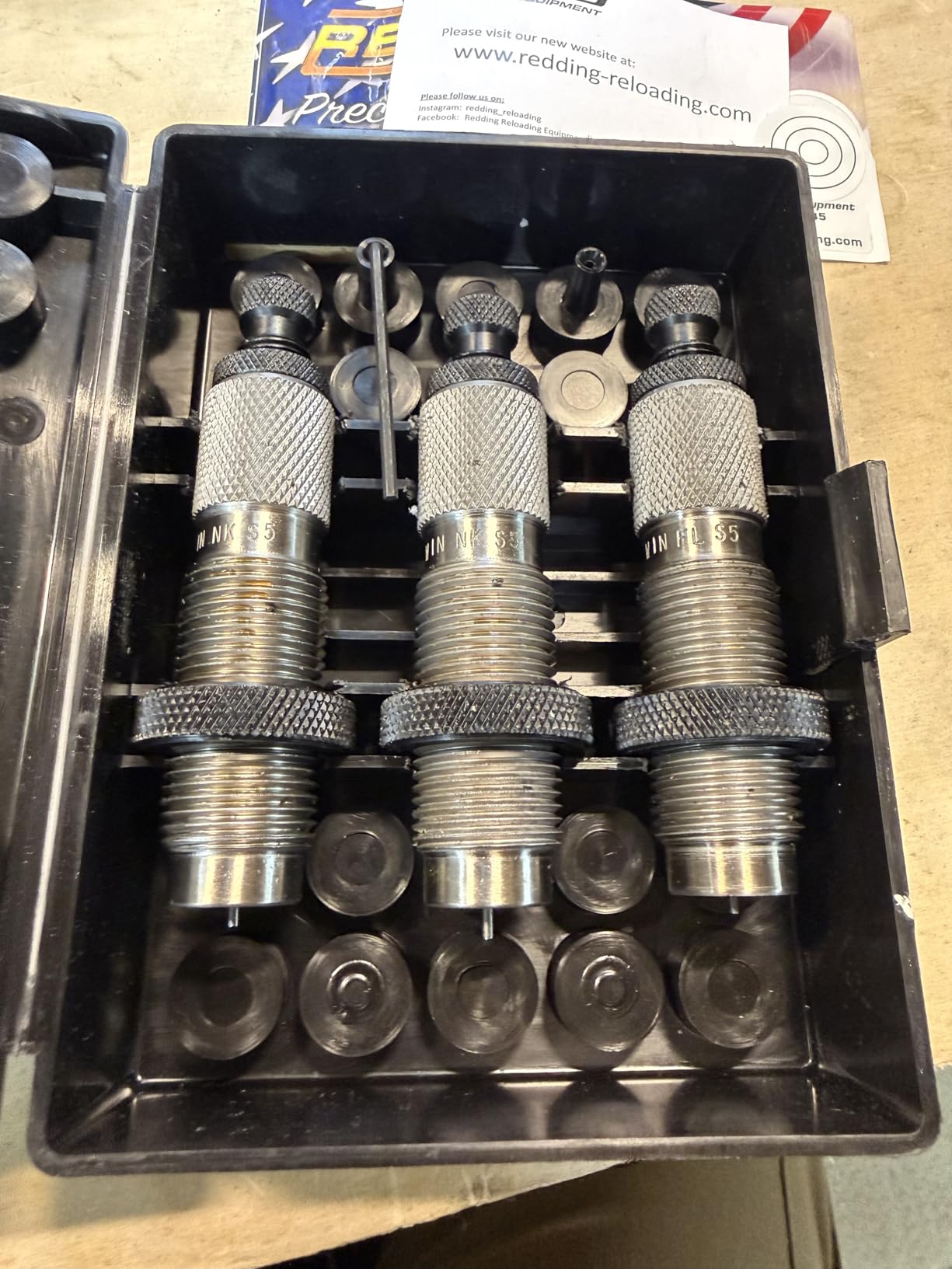 REDDING Premium Series Die Set for .308 Winchester Cartridges customer photo 2