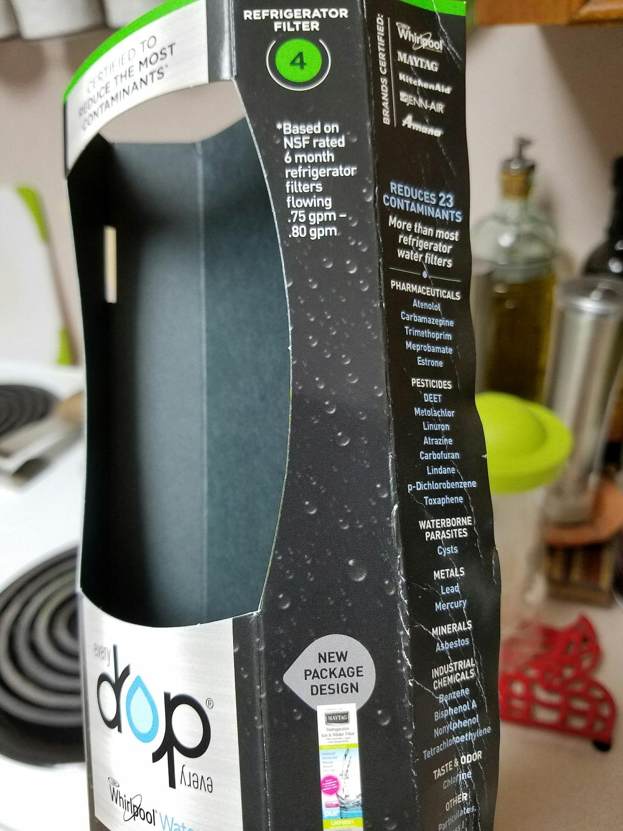 everydrop by Whirlpool Ice & Water Refrigerator Filter 4, Green, EDR4RXD1 customer photo 1