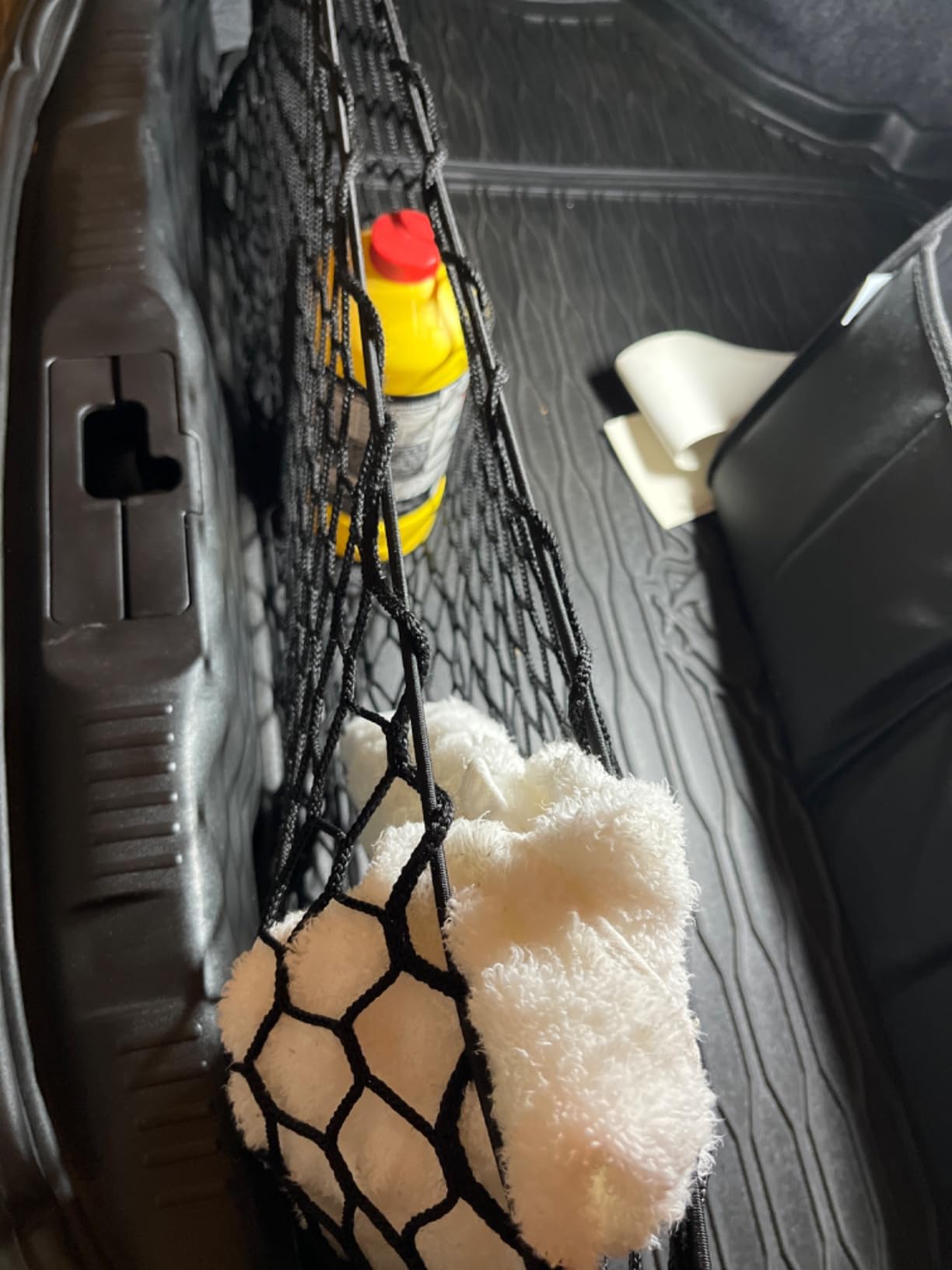 Envelope Style Automotive Elastic Trunk Cargo Net for Ford Mustang 2015-2025 - Premium Trunk Organizer and Storage - Luggage Net for Coupe customer photo 1
