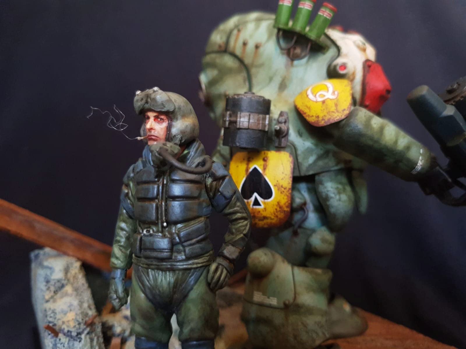 Hasegawa Seisakusho Co 1:20 Scale Maschinen Krieger Type Mark 44 Ammoknights Model Kit customer photo 2