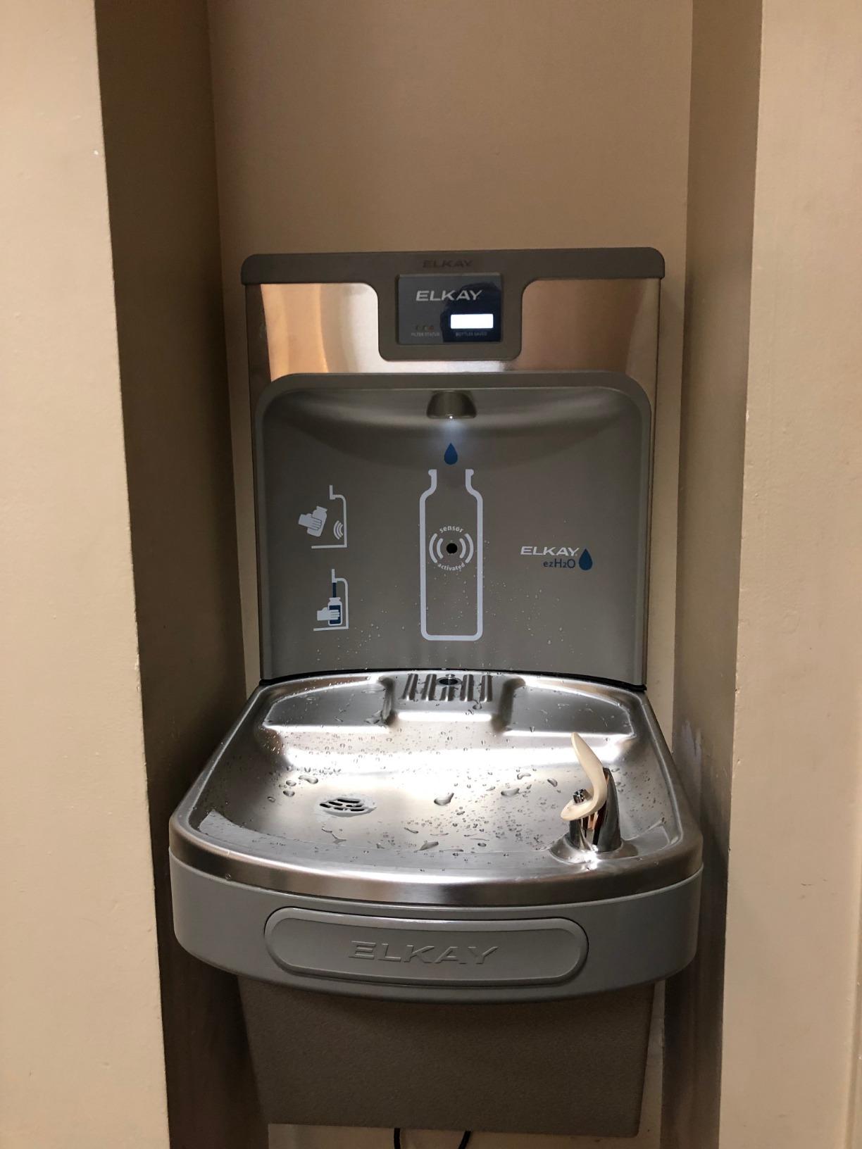 Elkay LZS8WSSP ezH2O Enhanced Filtered Bottle Filling Station w/ Fountain customer photo 1