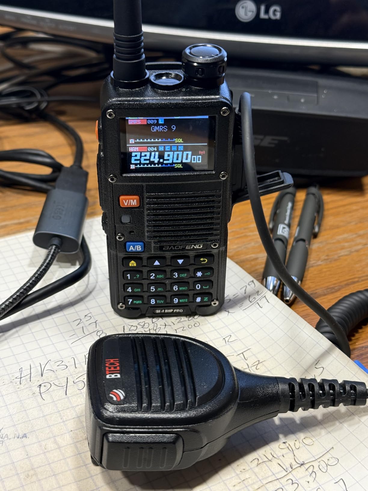 BTECH QHM22 Weatherproof Heavy Duty IP54 Speaker Mic, Premium Commercial Grade Shoulder Mic for BAOFENG (UV-5R BF-F8HP), pxton, Retevis, Kenwood K1 Radios customer photo 1