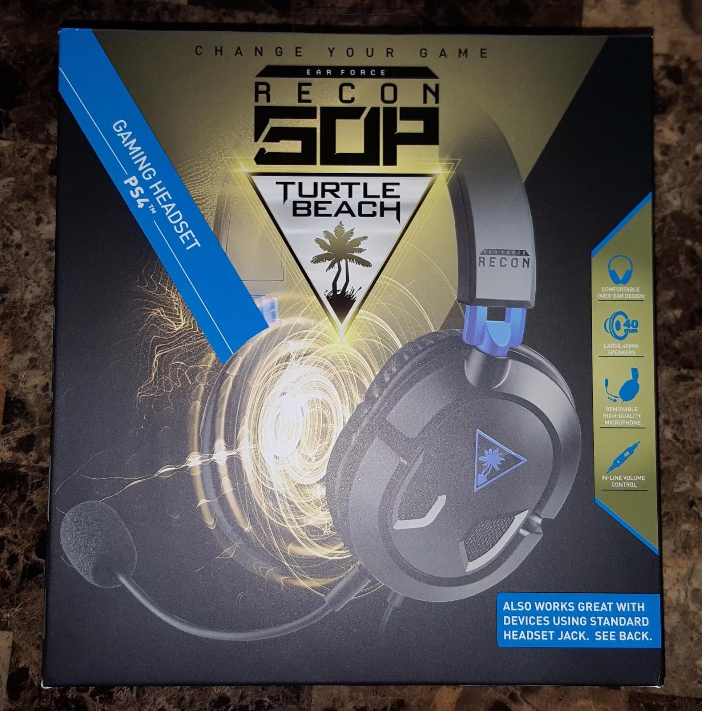 Turtle Beach Recon 50 Wired Multiplatform Gaming Headset for PC, PS5, Xbox customer photo 1