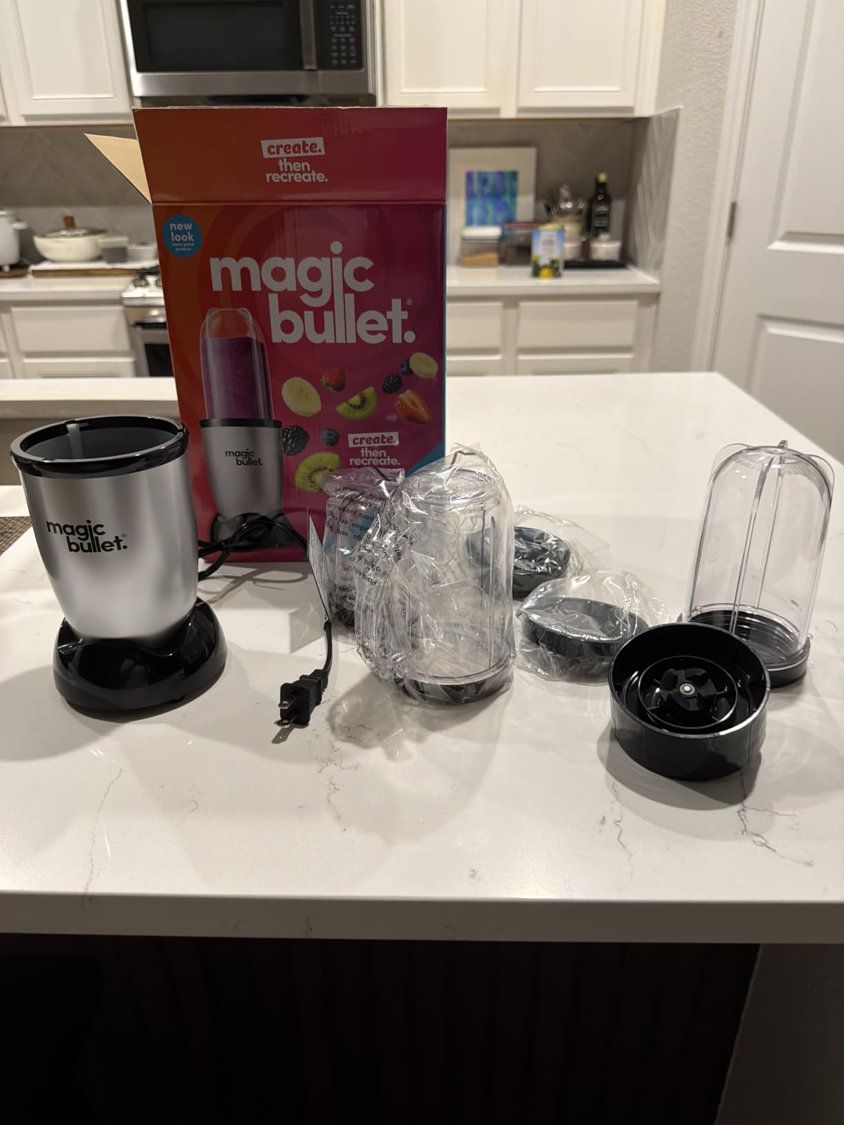 Magic Bullet Blender, Small, Silver, 11 Piece Set customer photo 1
