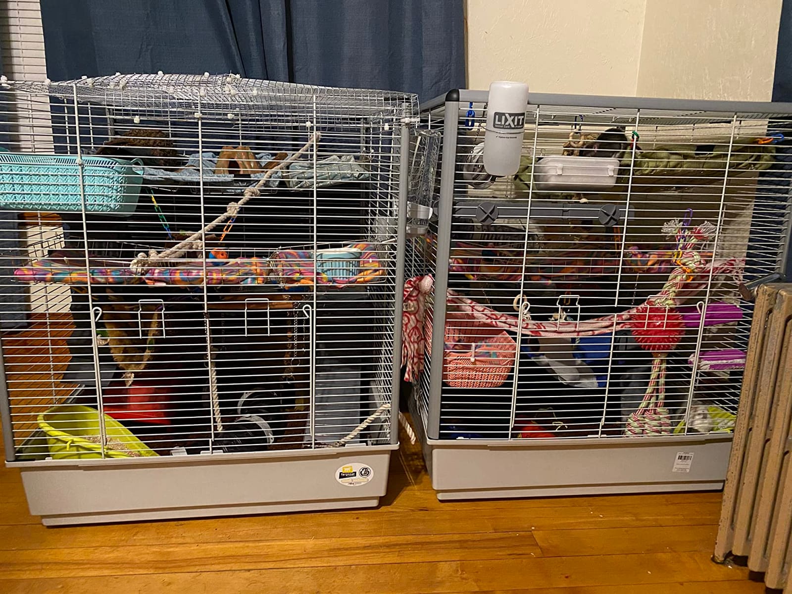 Ferplast Ferret Tower Two-Story Ferret Cage | XXL | 29.5L x 31.5W x 63.4H Inches customer photo 2