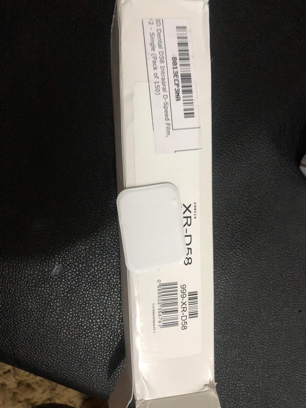 D58 Intraoral D-Speed Film, #2 - Single, Pack of 150 customer photo 1