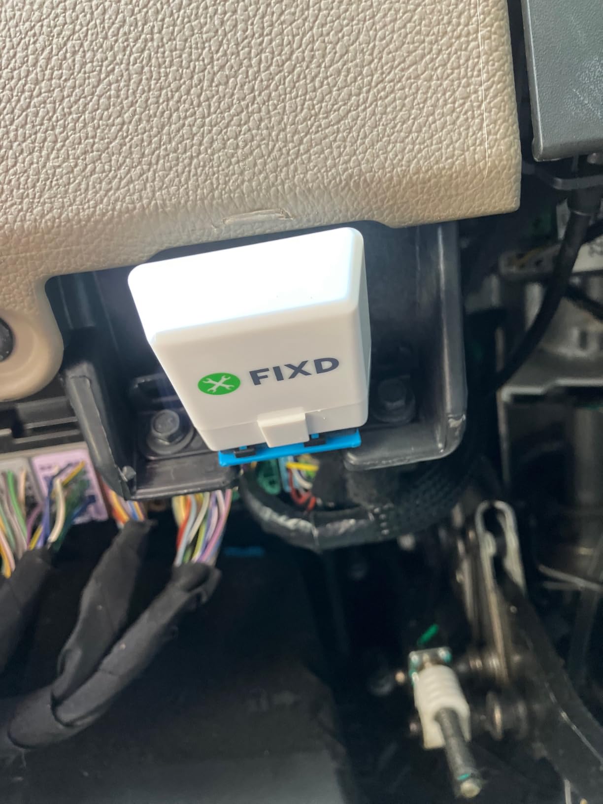 FIXD Bluetooth OBD2 Scanner - Car Diagnostic Check Engine Code Reader | iPhone/Android compatible | Automotive scan tool for repairs + buying | Enhanced manufacturer data customer photo 1