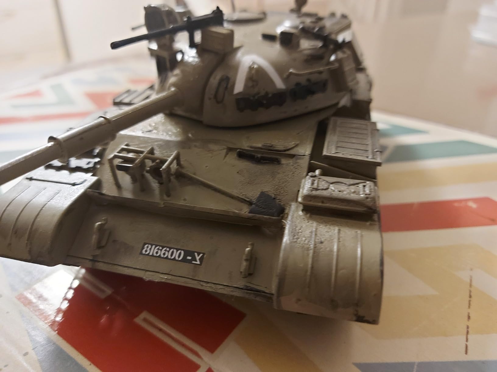 Lindberg USSR T-55 Tank 1/35 Scale Plastic Model Kit customer photo 2