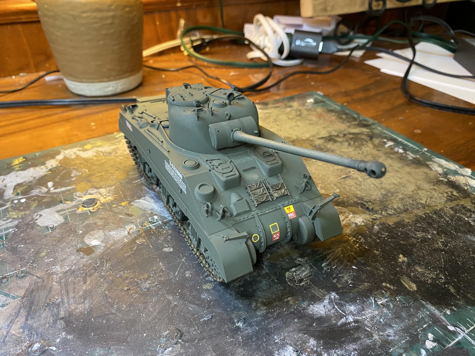 Asuka Model 1/35 Sherman VC Firefly Plastic Model 35-009 customer photo 2