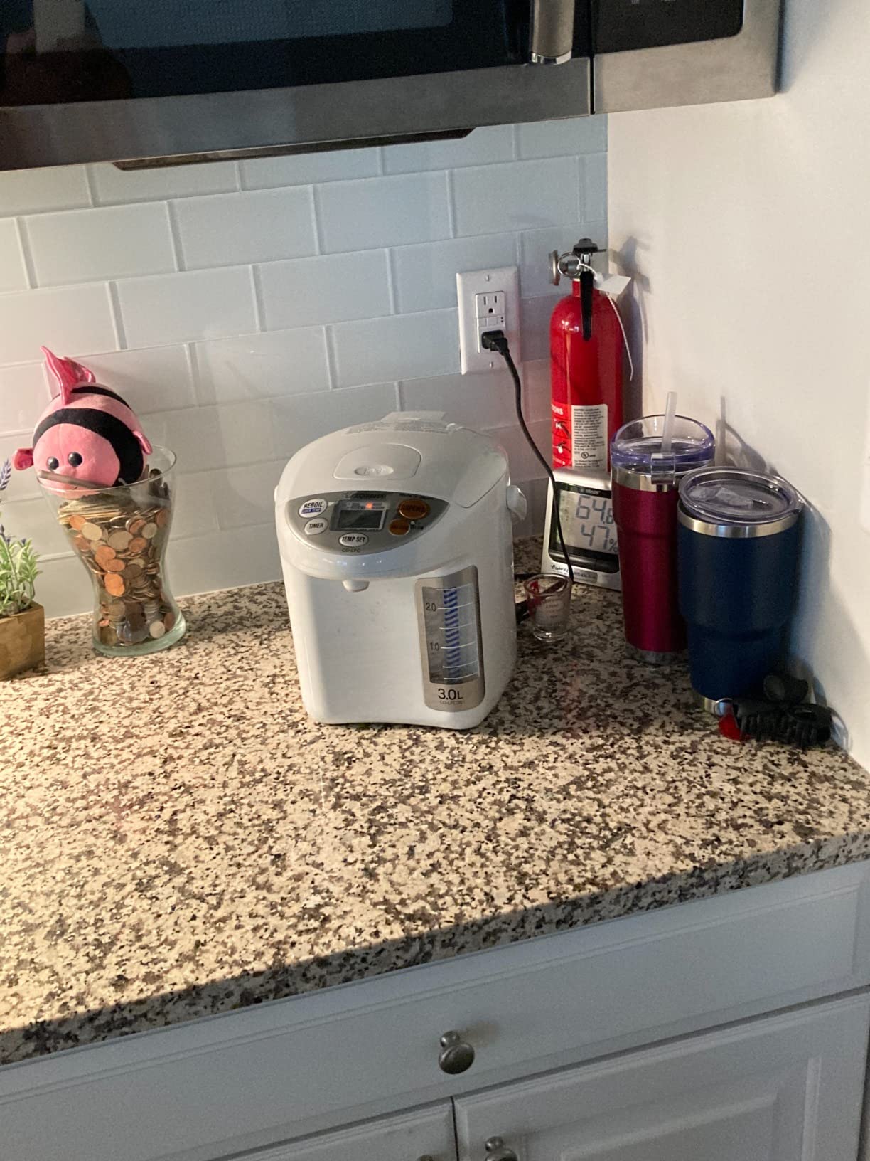 Zojirushi CD-LFC30 Micom Water Boiler and Warmer, 3.0 L, 101 Oz (White) - Four keep-warm settings, Quick Temp mode, energy-saving timer, panorama gauge customer photo 1