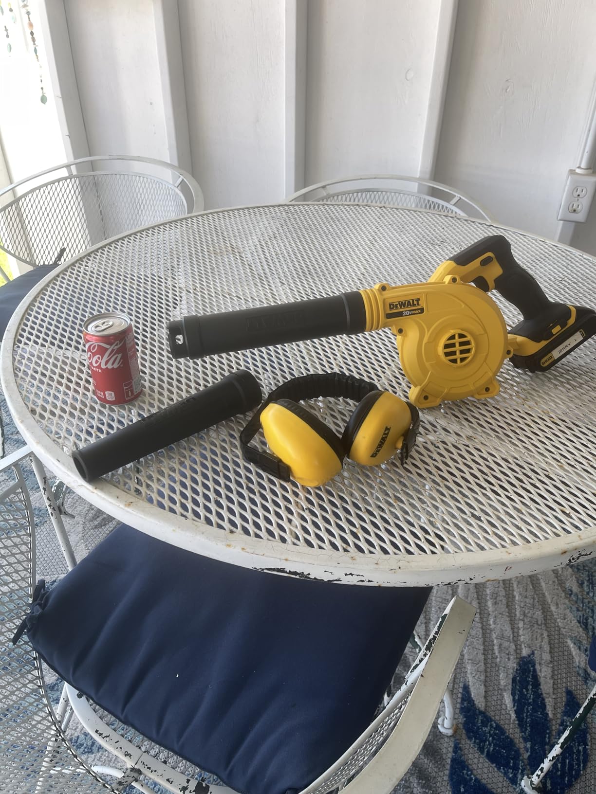 DEWALT 20V MAX Blower, 100 CFM Airflow, Variable Speed Switch, Bare Tool Only (DCE100B) customer photo 2