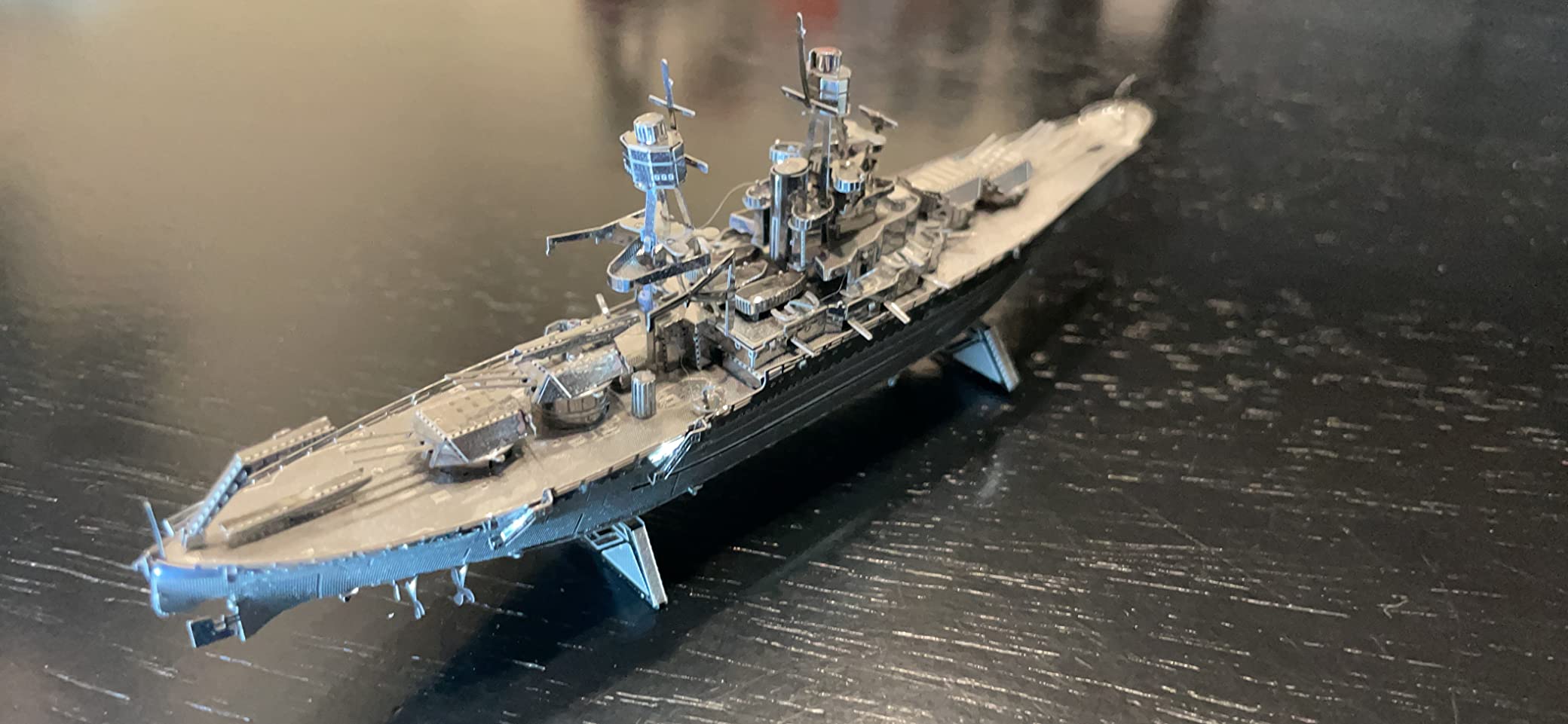 Metal Earth Military USS Arizona Ship 3D Metal Model Kit Fascinations customer photo 2