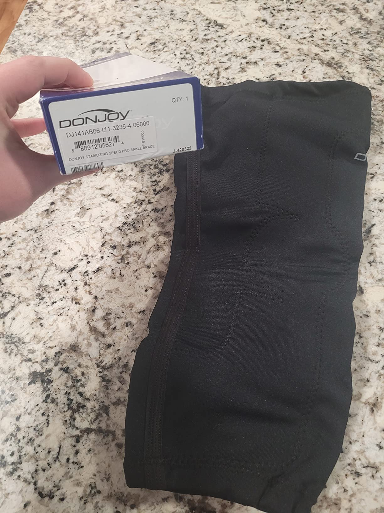 DonJoy Stabilizing Speed Pro Ankle Support Brace customer photo 1