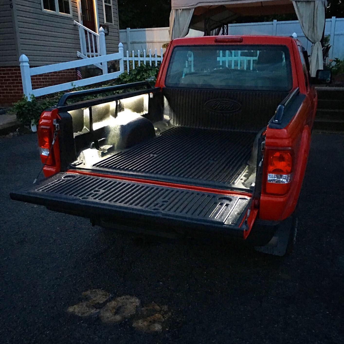 Xprite White 8 PCS Truck Pickup Bed Light Kit, 24 Led Cargo Rock Lighting customer photo 2