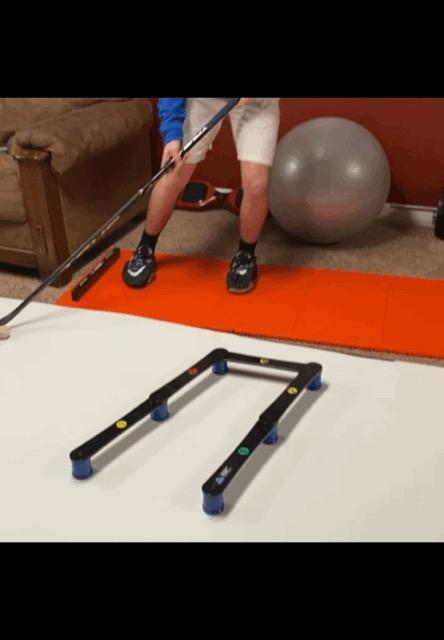 Hockey Revolution Lightweight Stickhandling Training Aid, Equipment for Puck Control, Reaction Time and Coordination customer photo 2