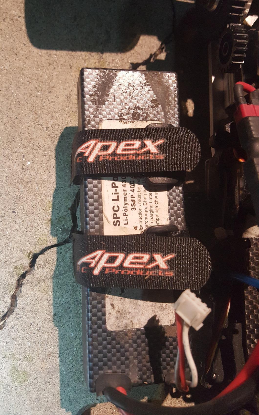 5 Pack 20mm x 300mm HD Rubberized Battery Straps Non-Slip - Apex RC Products #3031 customer photo 1