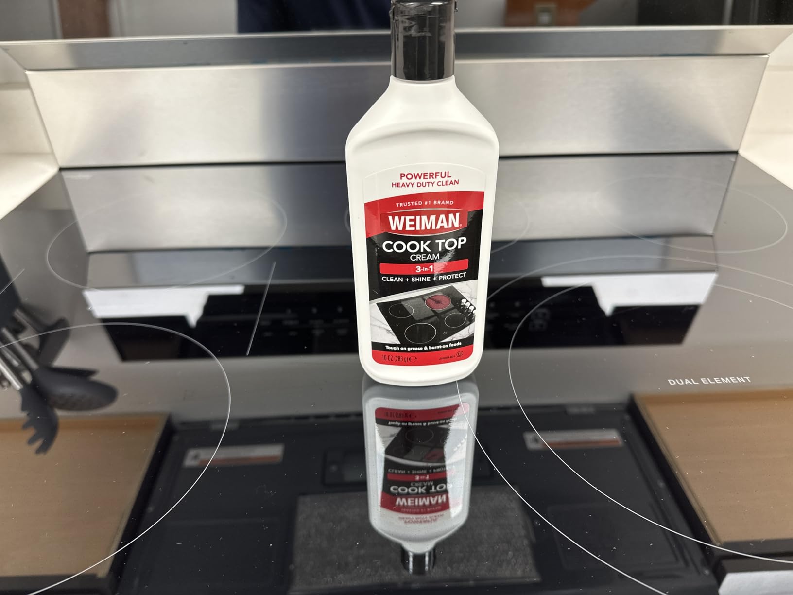 Weiman Cooktop Cleaner & Polish Heavy Duty Stove Eco Friendly 10 oz Bottle customer photo 1