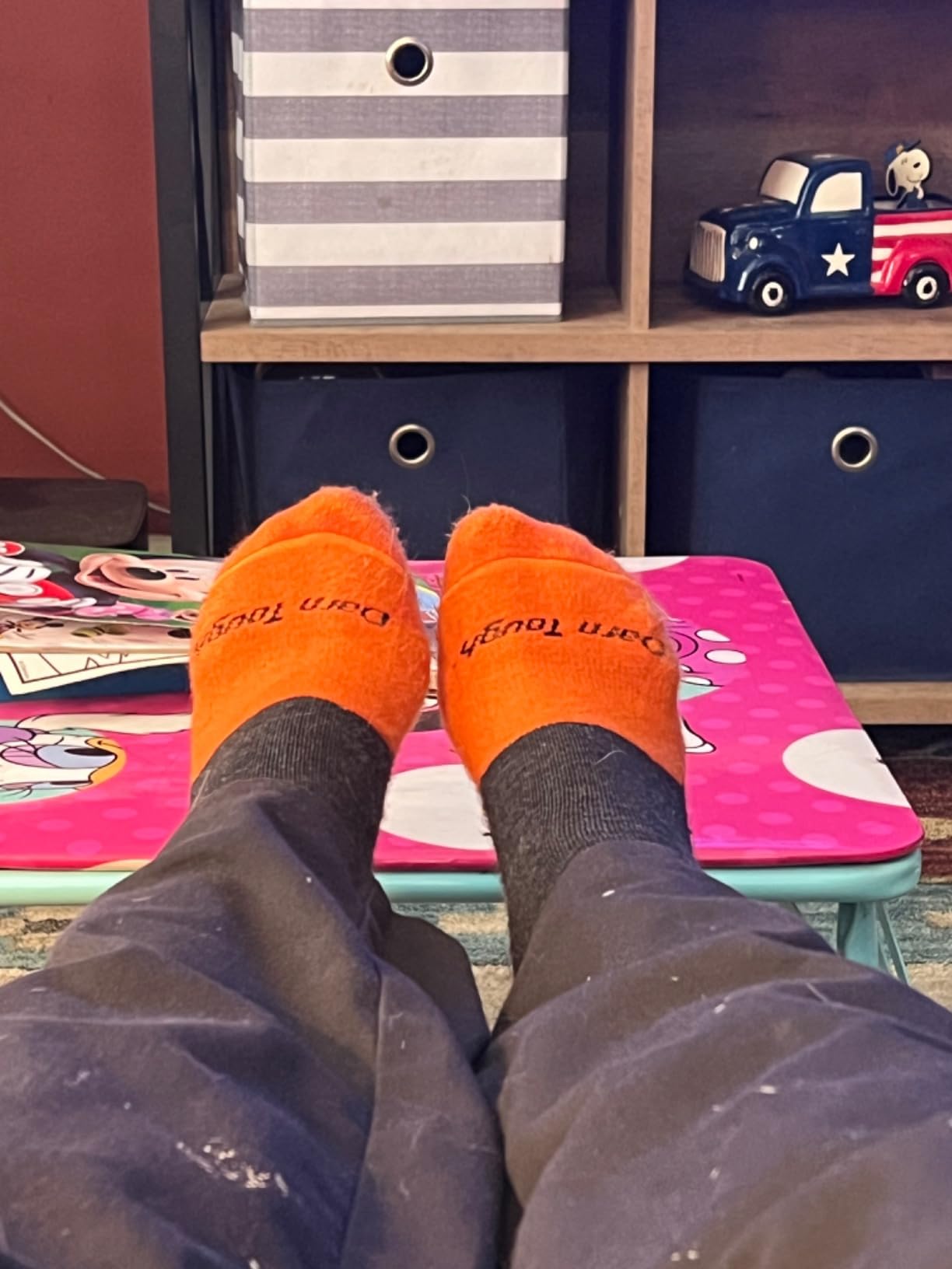 Darn Tough Men's Steely Boot Midweight with Full Cushion Toe Box Work Sock (Style 2006) customer photo 1