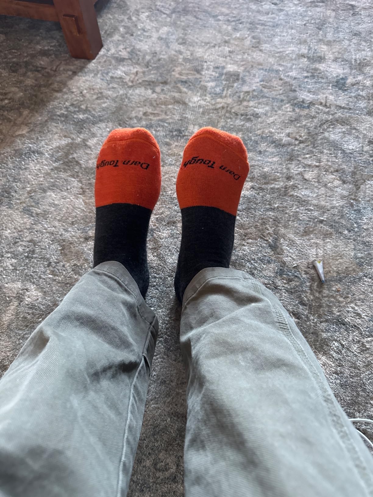 Darn Tough Men's Steely Boot Midweight with Full Cushion Toe Box Work Sock (Style 2006) customer photo 2