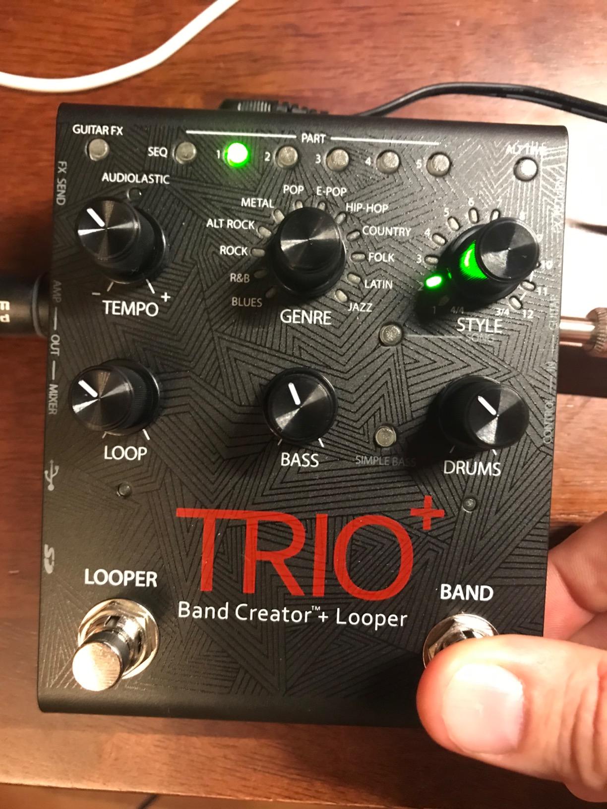 Digitech TRIOPLUS Band Creator and Looper customer photo 2