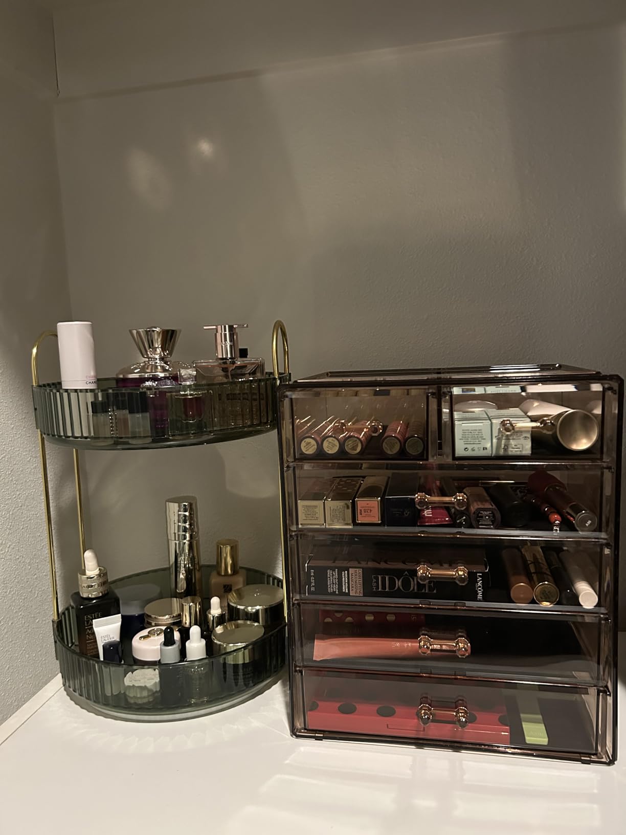 Sorbus 6-Drawer Makeup Organizer with Small & Wide Drawers (Clear) customer photo 1